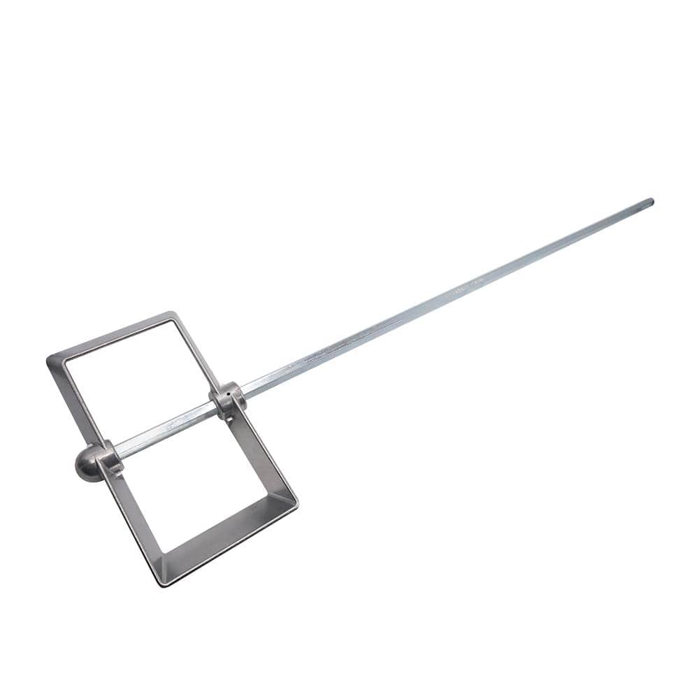 A single green leaf against a white background.