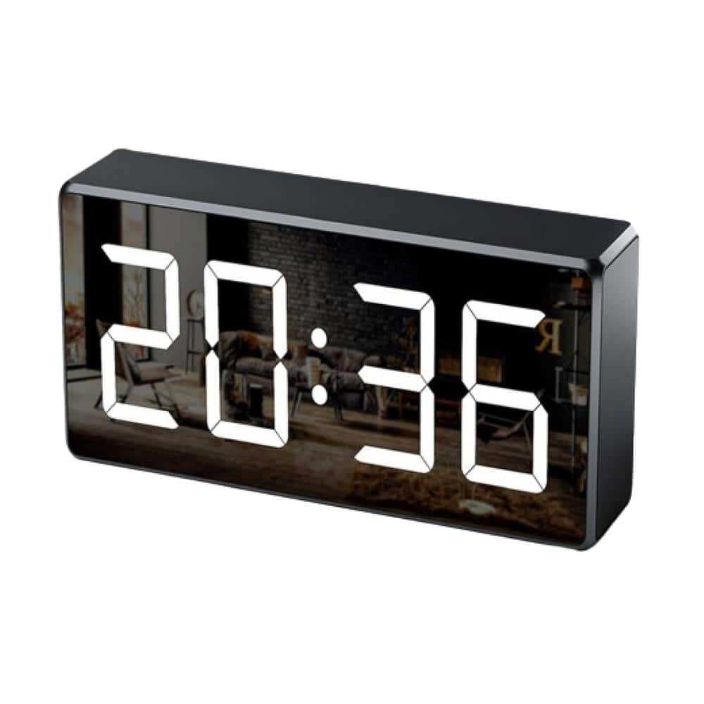 Ahfiwaso Indoor 4K Hidden WiFi Small Clock Nanny Camera Indoor