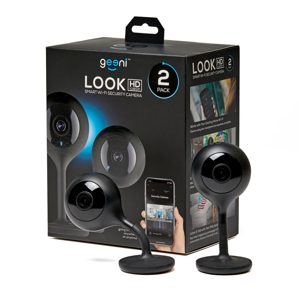 Geeni LOOK 1080p HD Smart Wi-Fi Security Camera System with Night
