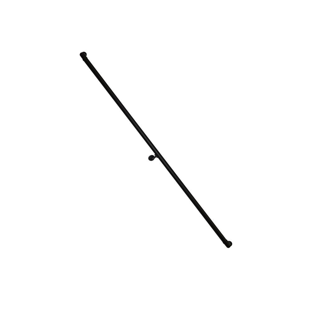 A single green leaf against a white background.