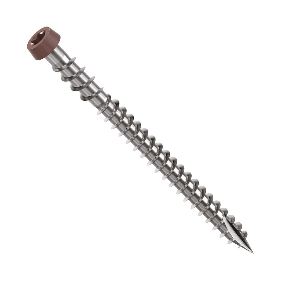 Camo 3” X #10 Star Drive Composite Deck Screws – Dark Brown – 350 Count