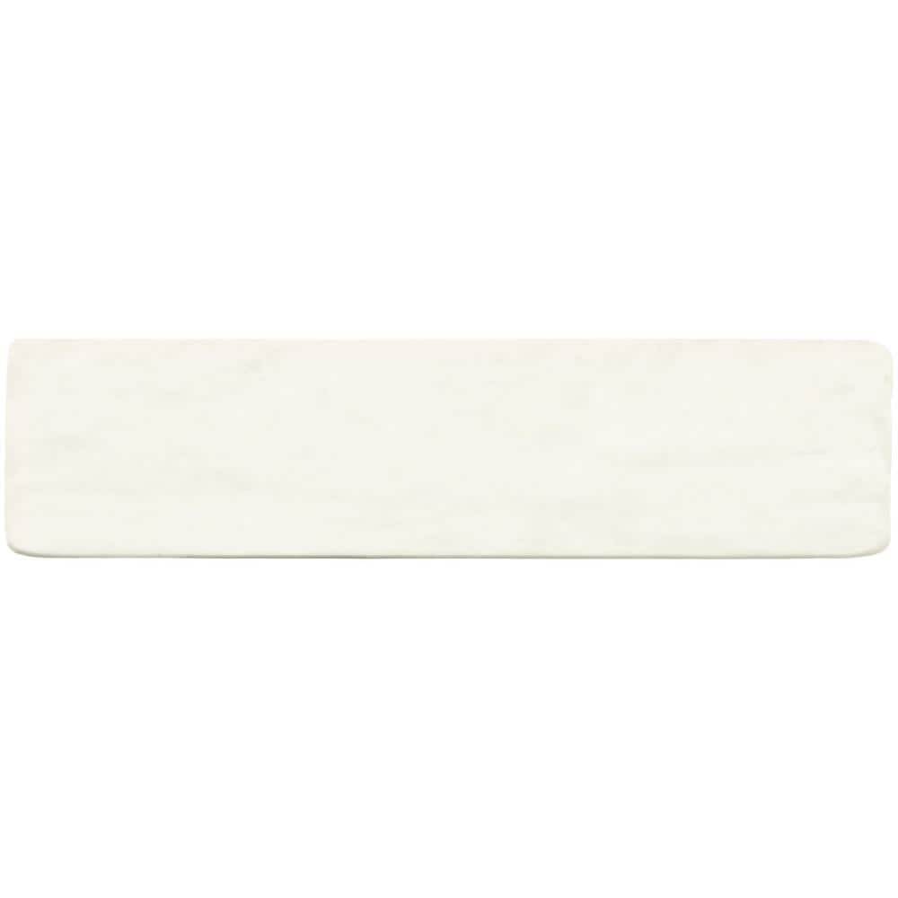 A single green leaf against a white background.