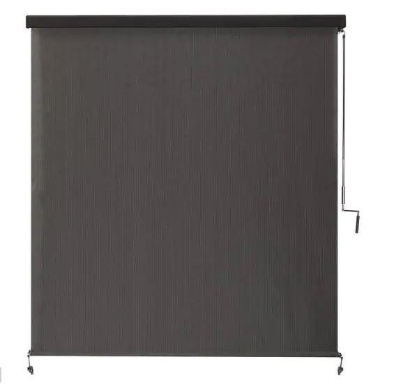 Coolaroo Montecito Cordless UV Blocking Fade Resistant Fabric Exterior ...