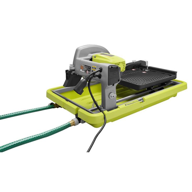 RYOBI 9 Amp Corded 7 in. Overhead Wet Tile Saw – Super Arbor