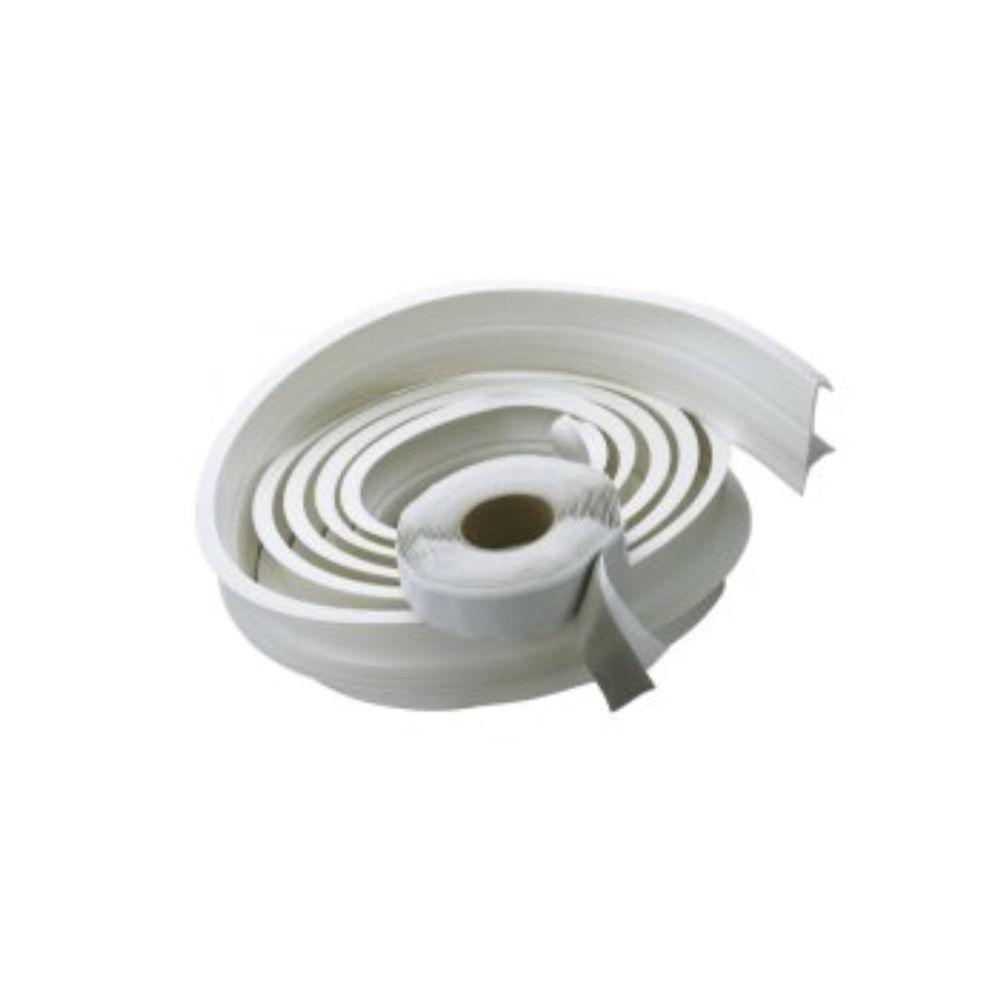 A single green leaf against a white background.