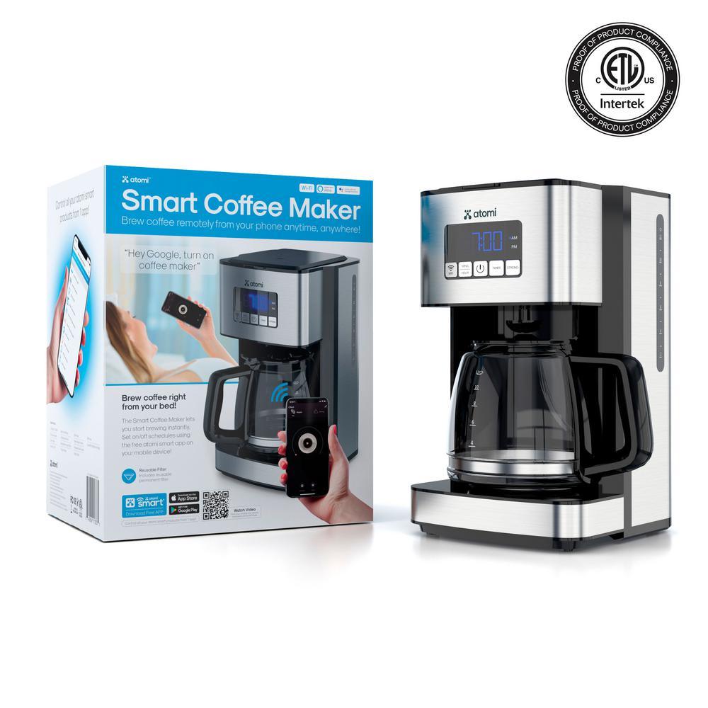 WiFi Smart Coffee Maker, 12 Cup – Super Arbor