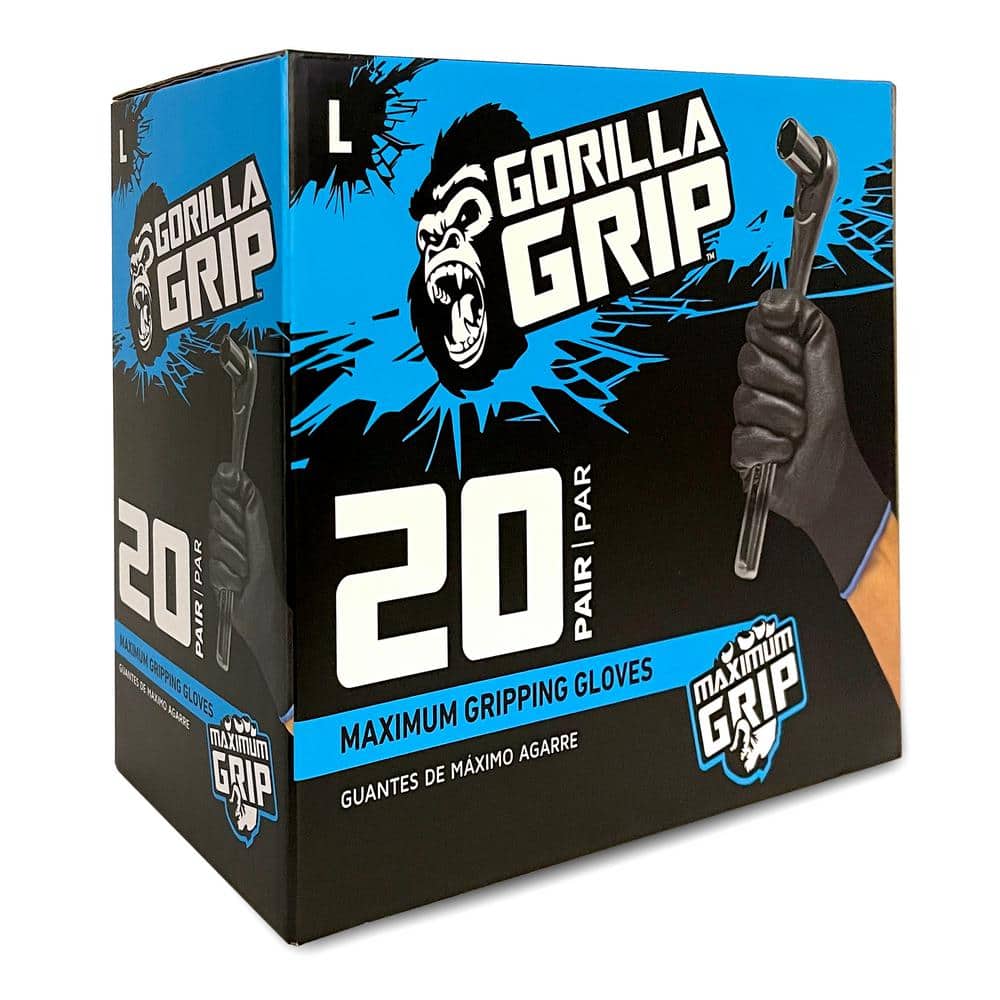 gorilla handschuhe GORILLA GRIP Large Gloves (20-Pack)