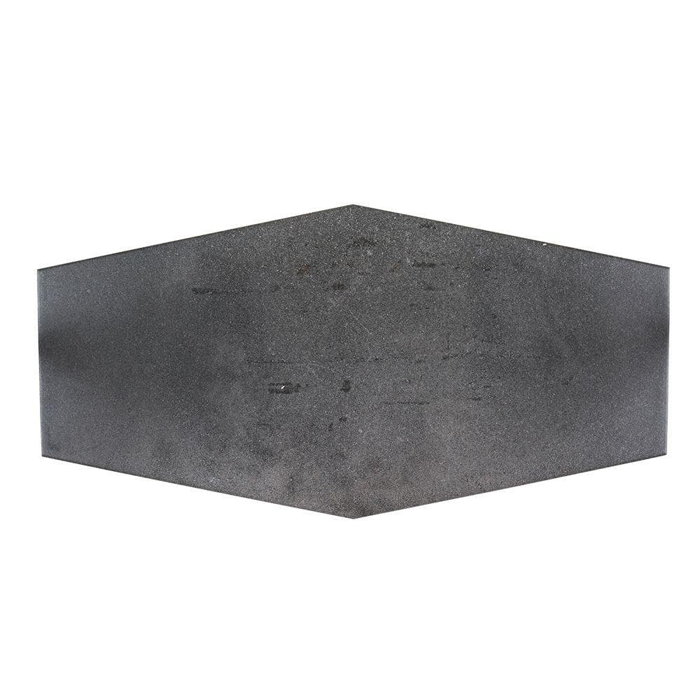 Jeffrey Court Castle Rock Gray 9.5 in. x 19.25 in. Matte Porcelain