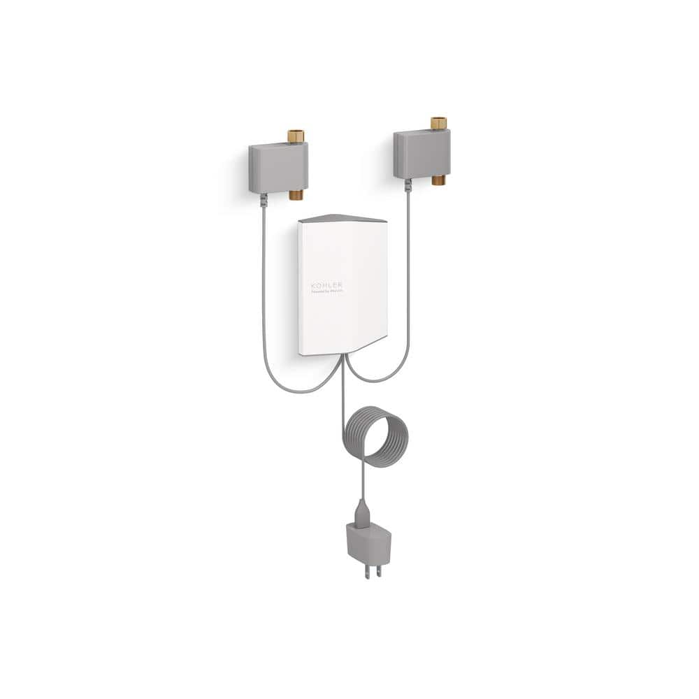 A single green leaf against a white background.