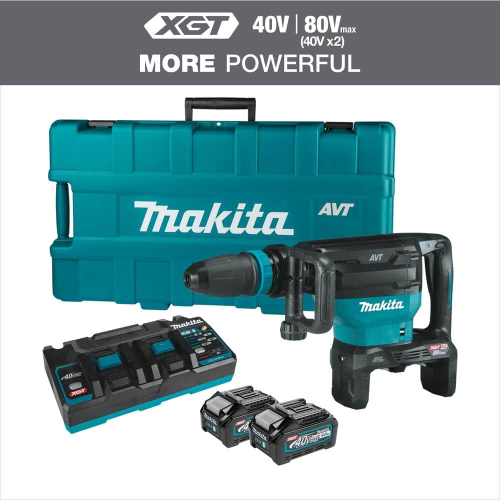 Rabot à battue XGT Makita 40V max • 82 mm (avec accu) main image 0