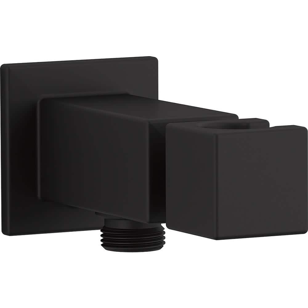 A single green leaf against a white background.