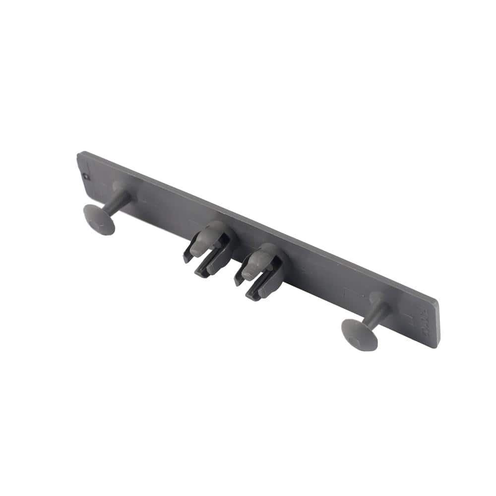 A single green leaf against a white background.