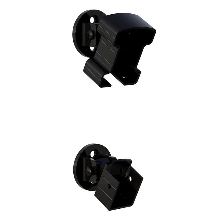 Peak Aluminum Railing 6 in. W Black Aluminum Deck Railing Stair Hand and Base Rail Bracket for 42 in. high system
