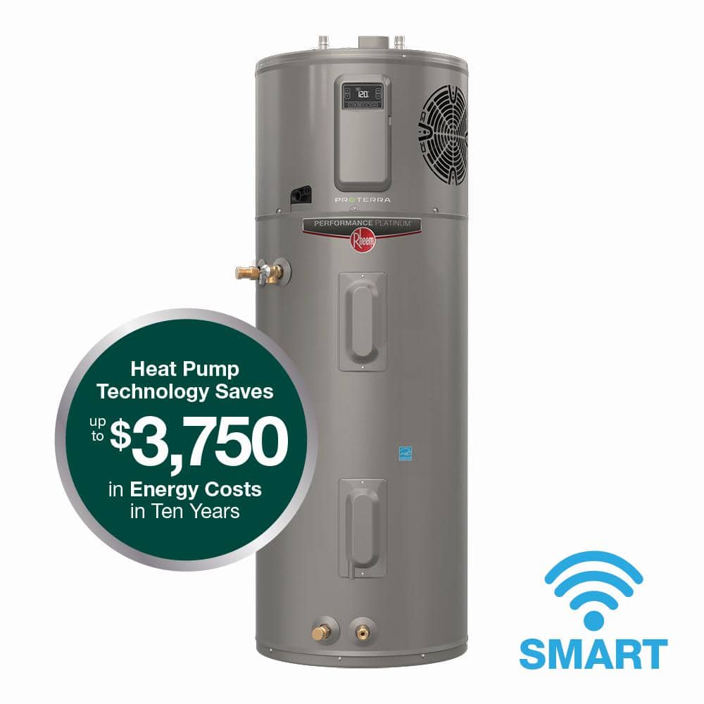 Rheem Performance Platinum 50 Gal Smart Hybrid Heat Pump Water