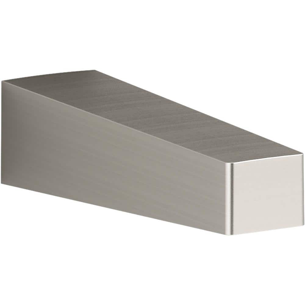 A single green leaf against a white background.