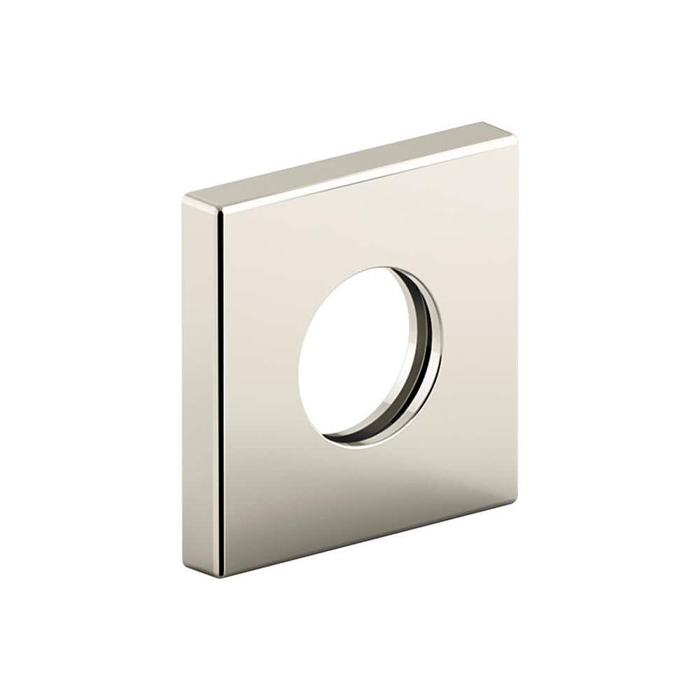 A single green leaf against a white background.