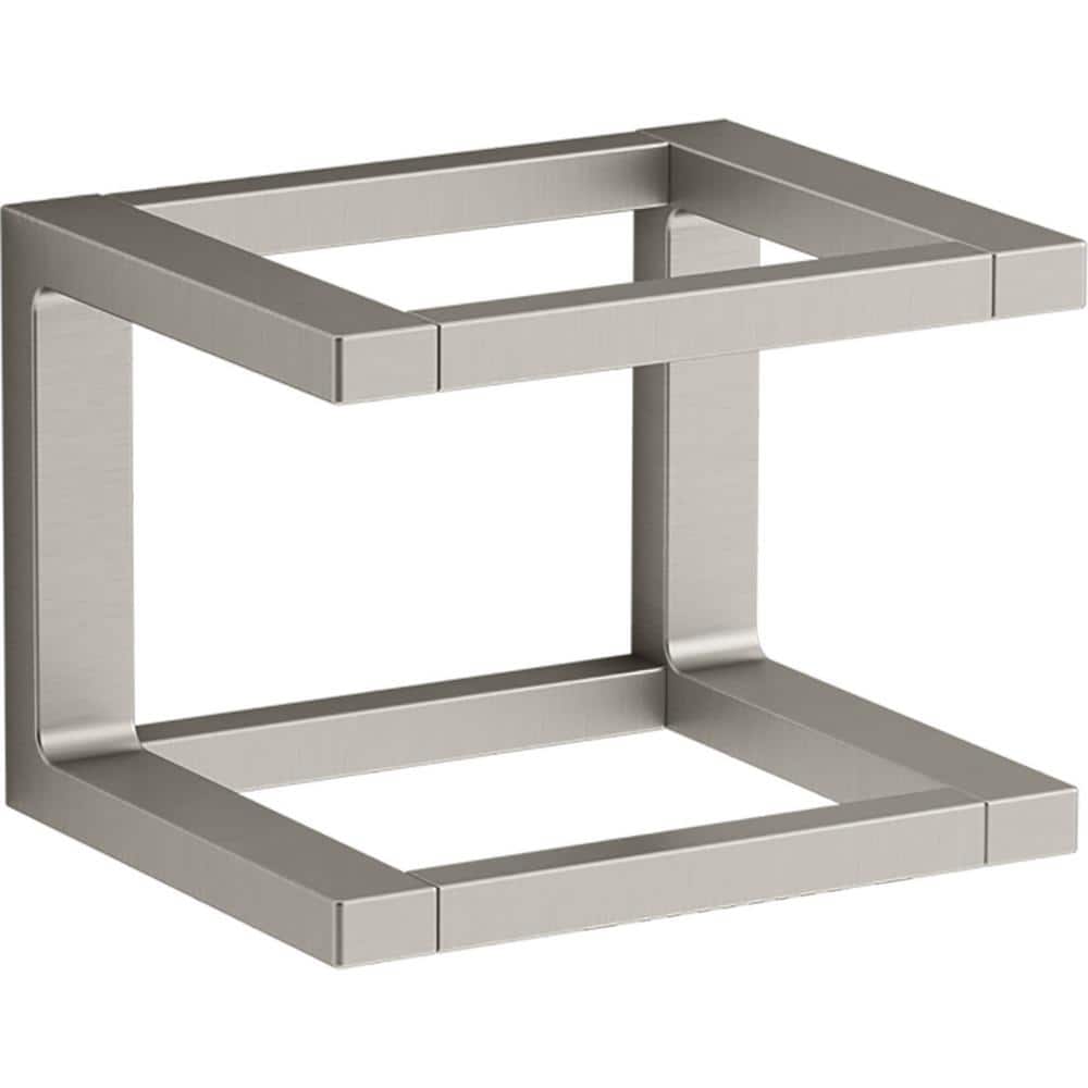 A single green leaf against a white background.