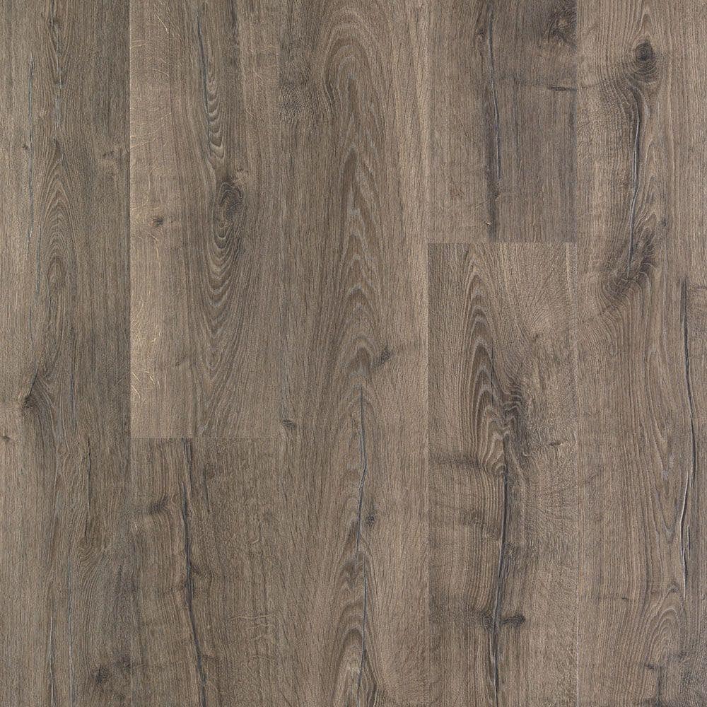 pergo outlast+ vintage tobacco oak Pergo Outlast+ Oak Waterproof Laminate Wood Flooring, 12mm x 7.4in, Pewter