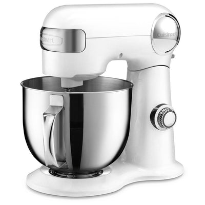 5.5 Qt. 12-Speed White Stand Mixer with Accessories - Super Arbor