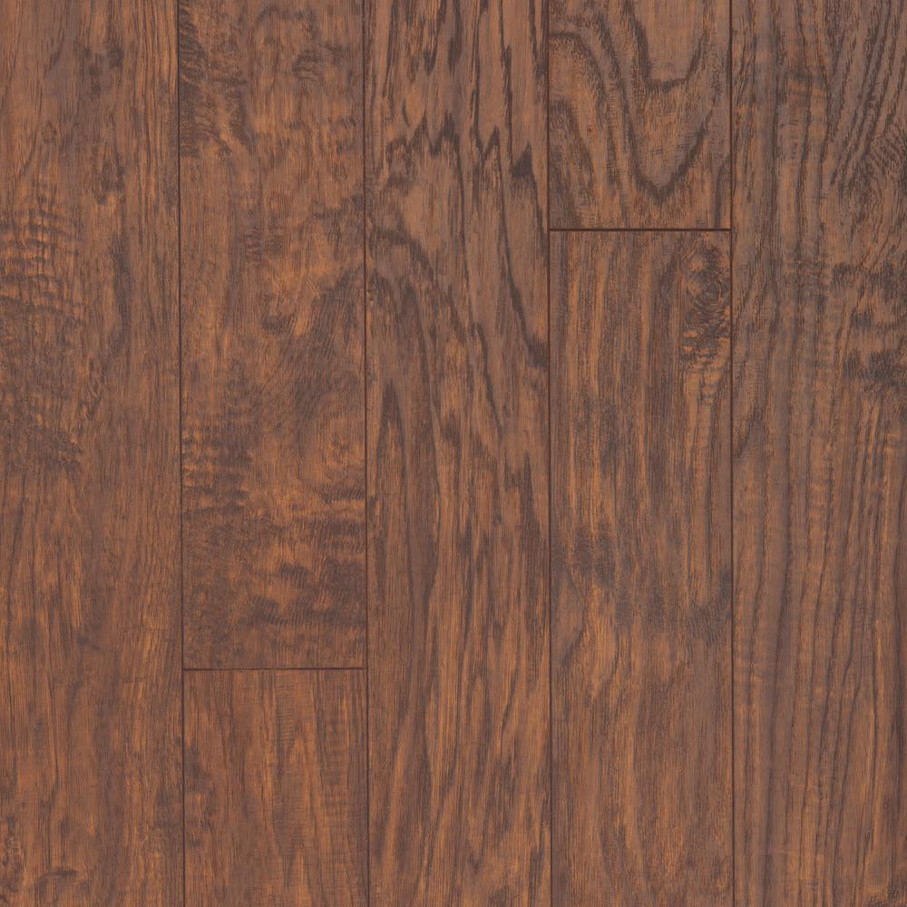 Pergo XP Hazelnut Hickory 8 mm T x 5.23 in. W x 47.24 in. L