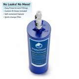 Force Field - Under the Sink 10 in. Point of Use Water Filtration Kit with Carbon