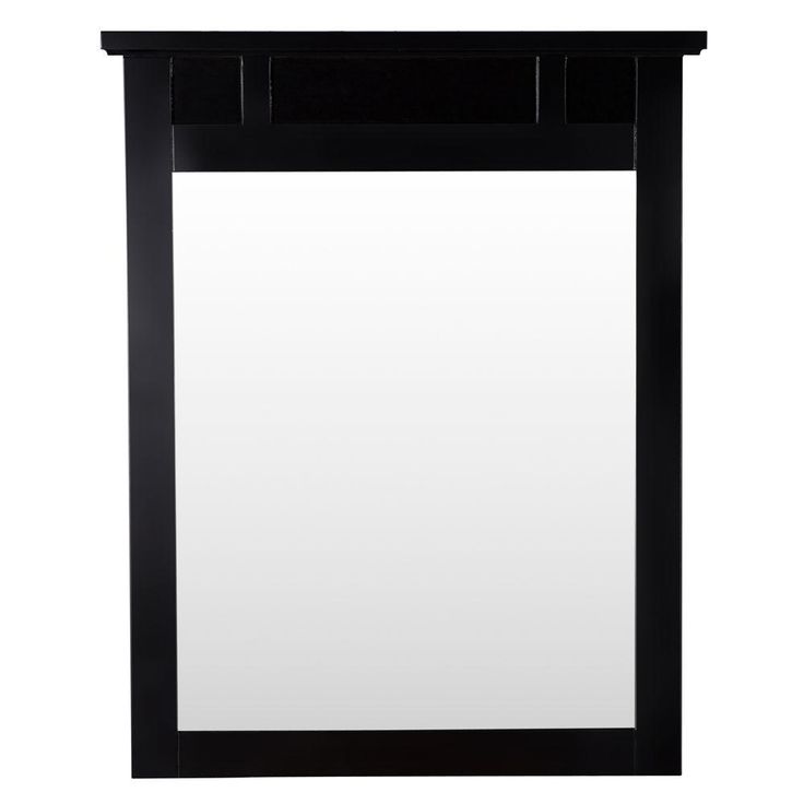 60 in. W x 31 in. H Framed Rectangular  Bathroom Vanity Mirror in Warm Cinammon