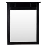 60 in. W x 31 in. H Framed Rectangular  Bathroom Vanity Mirror in Warm Cinammon