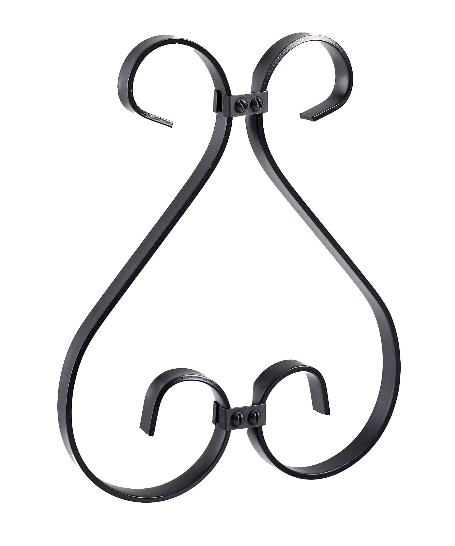 A single green leaf against a white background.