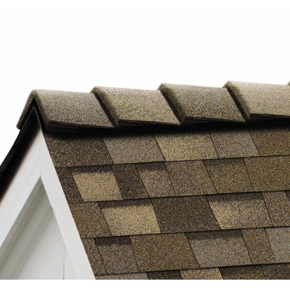 Owens Corning DecoRidge 8-In Sand Dune Hip & Ridge Roof Shingles, 20 L ...