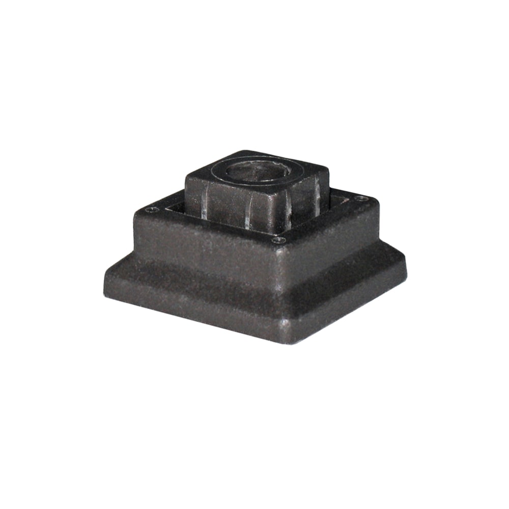 A single green leaf against a white background.