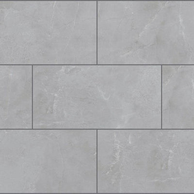 Grandview Marble 22 MIL x 11.9 in. W x 23.8 in. L Click Lock Waterproof Vinyl Tile Flooring (17.7 sqft/case)