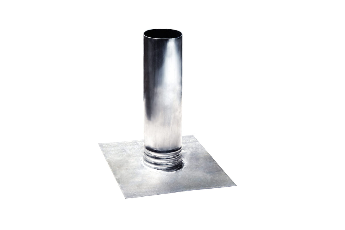 Mayco Industries Inc 2-in x 10-in Lead Vent and Pipe Flashing, Gray, 9.25-in Base