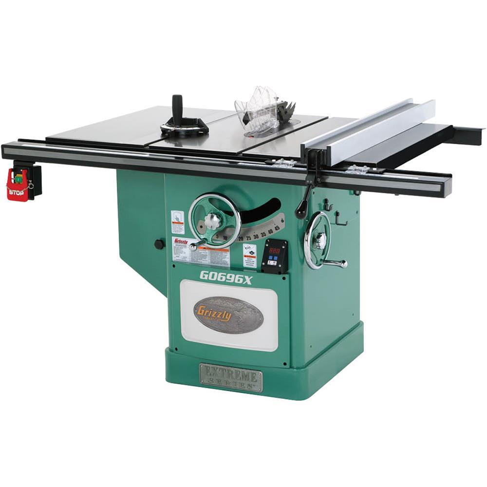 12 in. 5 HP 220-Volt Extreme Series Left-Tilt Table Saw - Super Arbor
