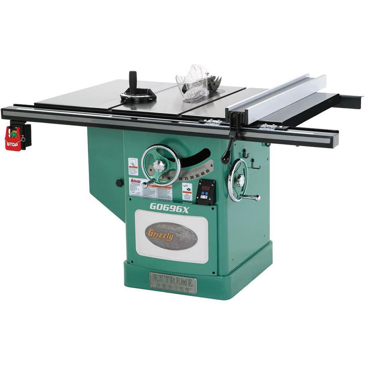 12 in. 5 HP 220-Volt Extreme Series Left-Tilt Table Saw - Super Arbor