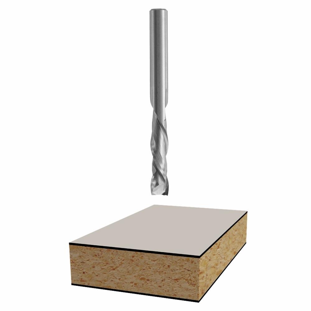 Bosch 1/4-in Carbide-Tipped Straight Router Bit – Super Arbor