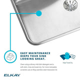 Lustertone Drop-In Stainless Steel 15 in. 3-Hole Single Bowl Bar Sink in Lustrous Highlighted Satin