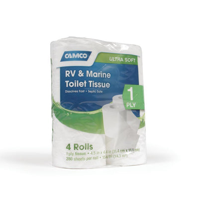 TST Biodegradable 1-Ply Toilet Tissue (4 Rolls Per Package) - Super Arbor