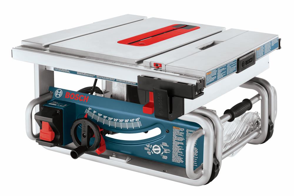 Bosch GTS1031 10-in 15-Amp Portable Table Saw with Carbide-Tipped Blade Compatibility