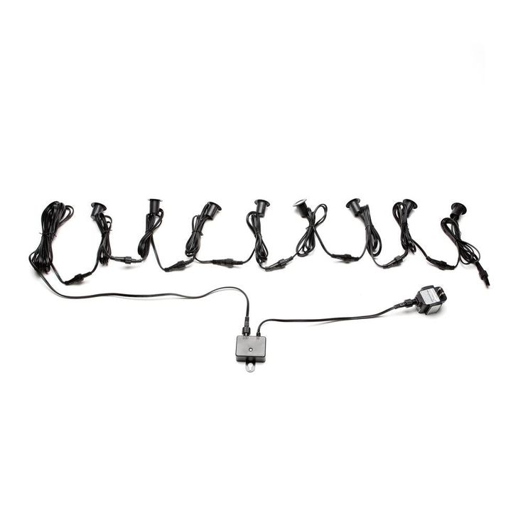 DeckoRail Recessed Lighting Kit (8-Lights Per Kit)