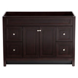 Brinkhill 48 in. W x 34 in. H x 22 in. D Bath Vanity Cabinet Only in Cognac - Super Arbor