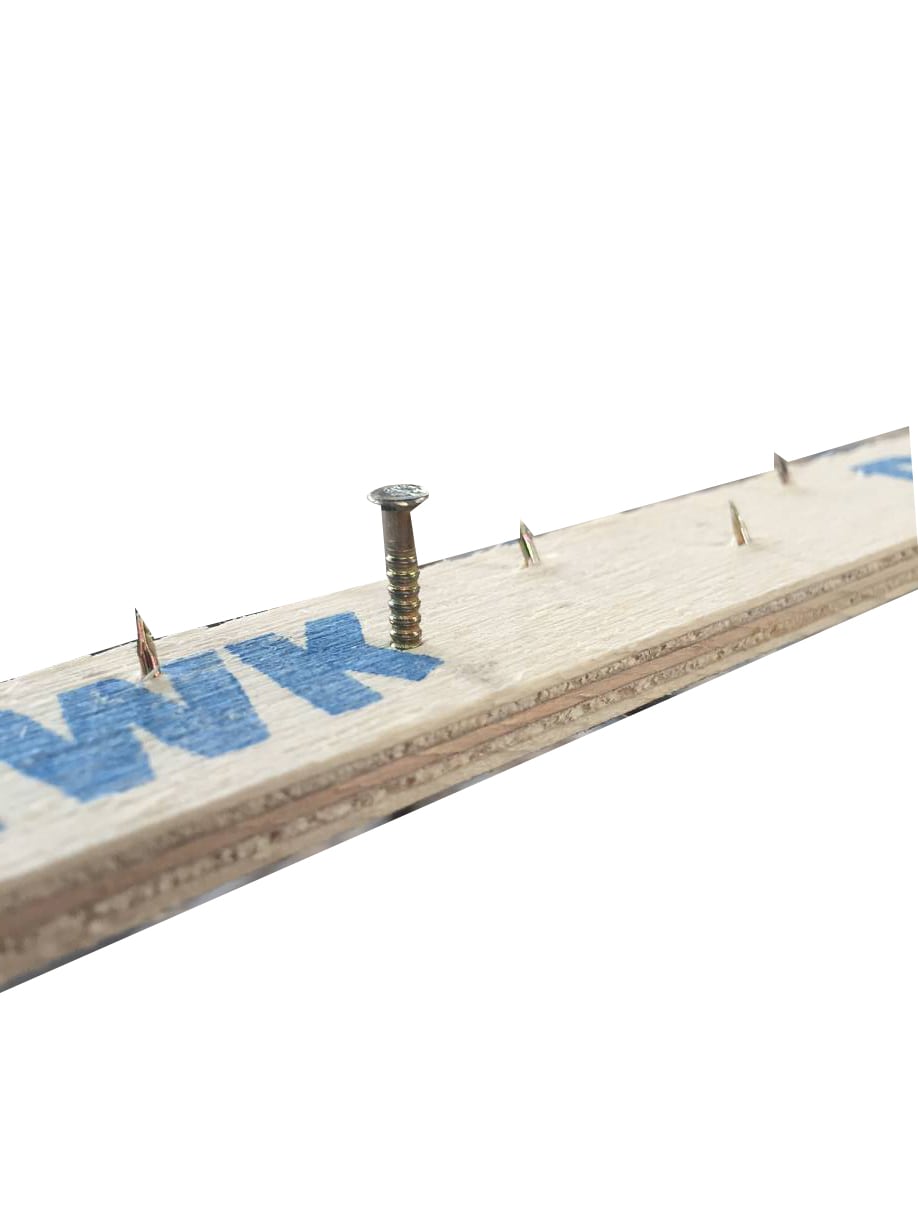 Blue Hawk 1-in Blue Carpet Tack Strip, 4-ft, 100-Pack