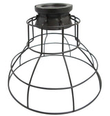 Portfolio Ravensport 6.75-in H x 8.5-in W French Bronze Wire Cage Pendant Light Shade