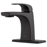 Pfister Karci Spot Defense Brushed Nickel 1-handle Single Hole WaterSense Bathroom Sink Faucet with Drain - Super Arbor
