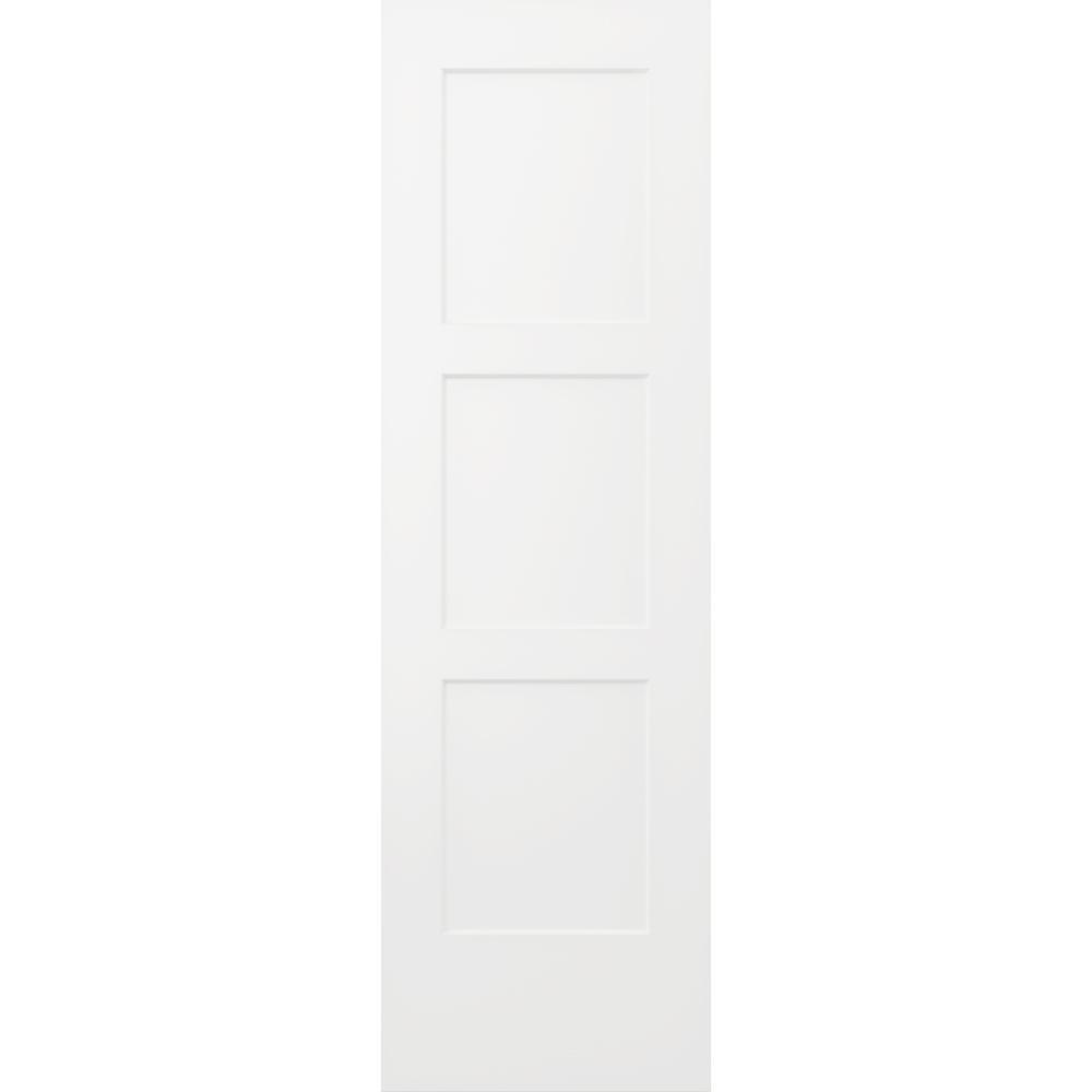 32 in. x 96 in. Birkdale Primed Smooth Hollow Core Molded Composite Interior Door Slab - Super Arbor