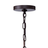 Kichler Layla 6-Light Antique Bronze Modern/Contemporary Chandelier