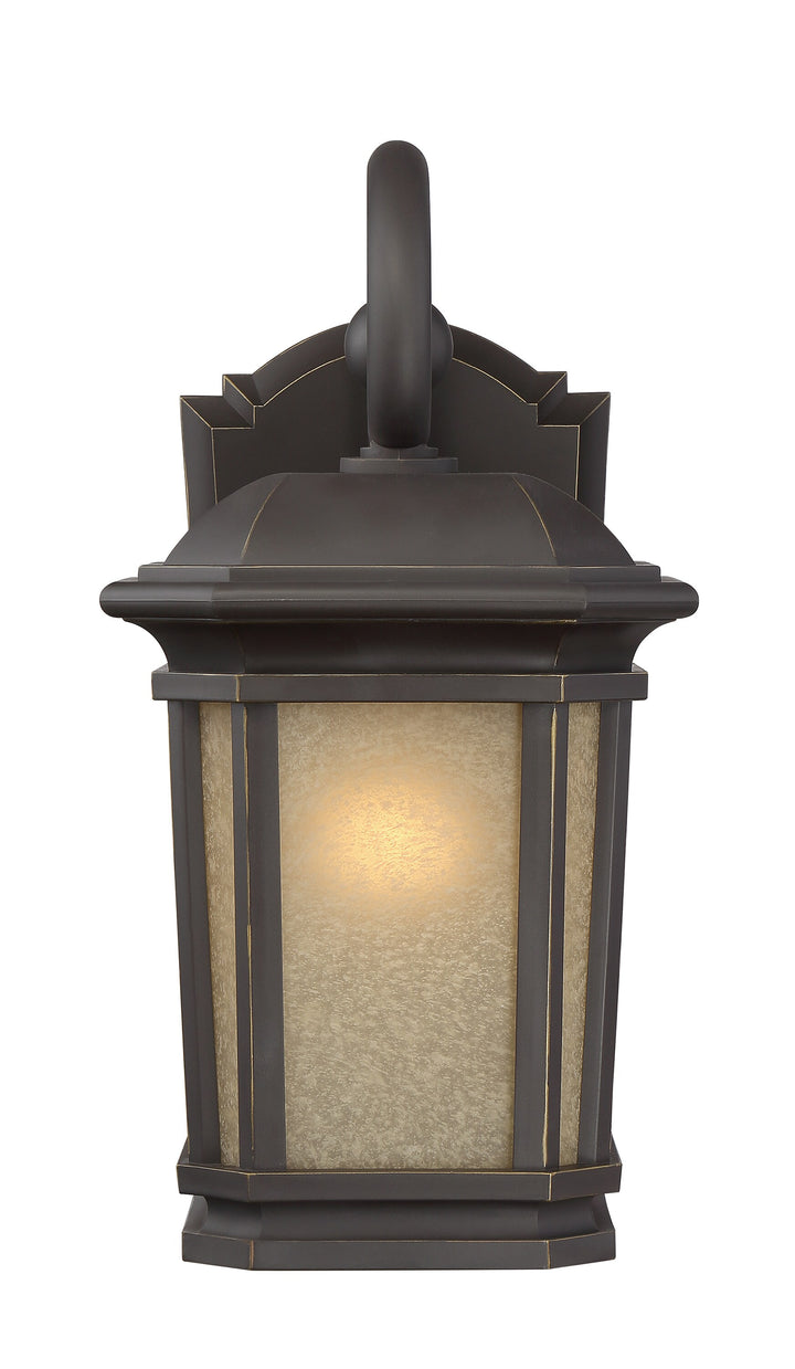 Quoizel Corrigan 13.25-in H Bronze Medium Base (E-26) Outdoor Wall