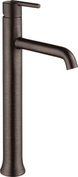 Delta Trinsic Venetian Bronze 1‑Handle Vessel WaterSense Bathroom Sink Faucet