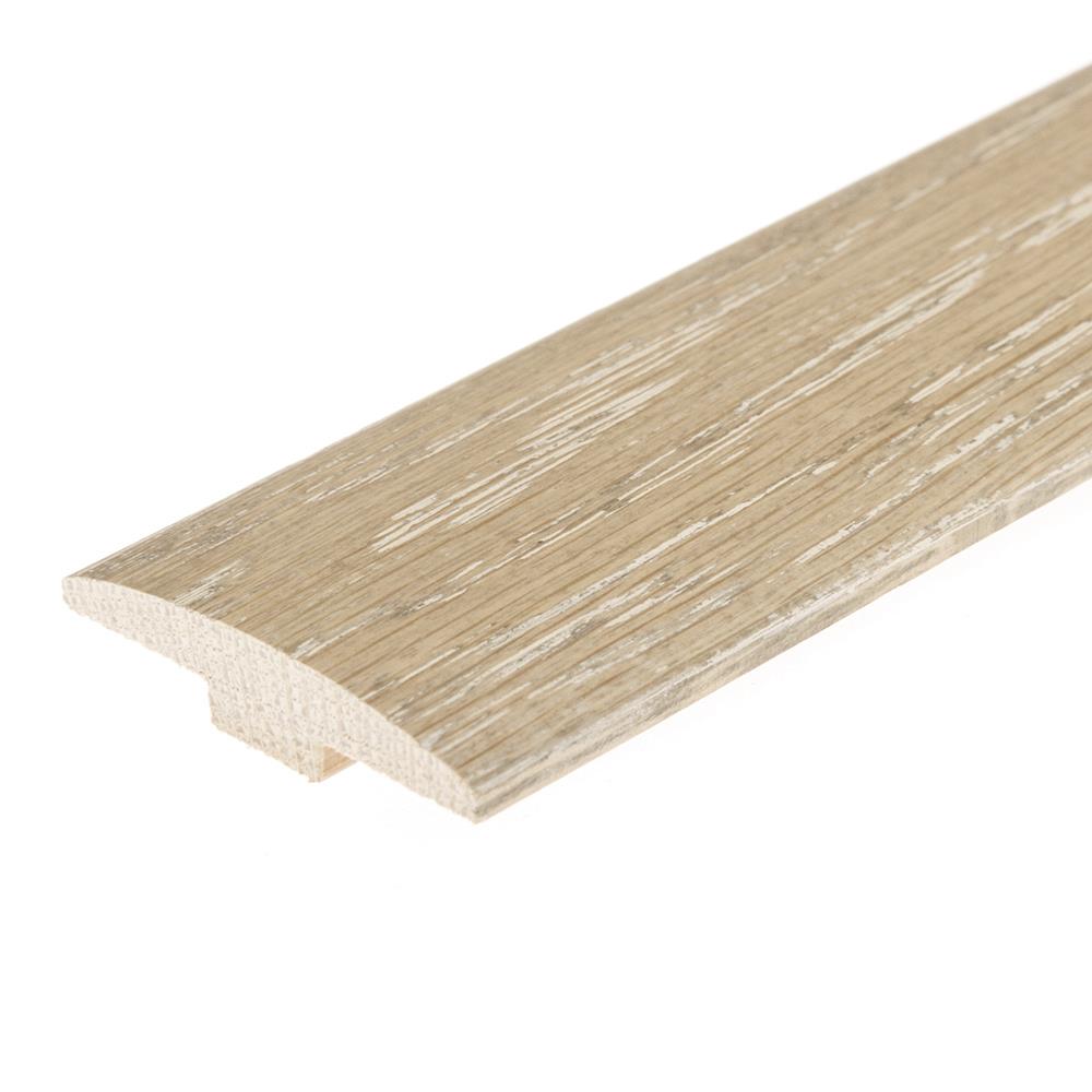 Flexco Mount Castle Seashell 0.46-in T x 2-in W x 78-in L Solid Wood F ...