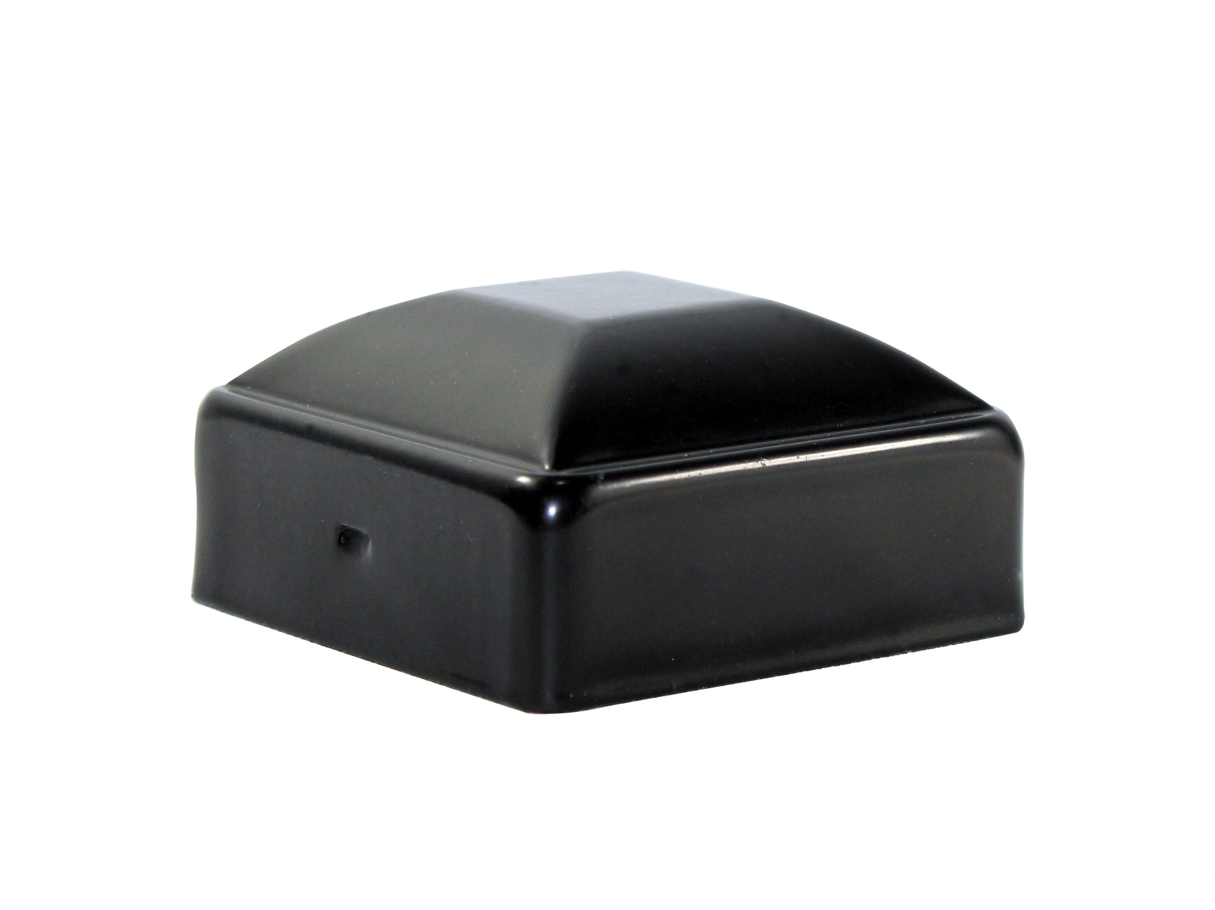 A single green leaf against a white background.