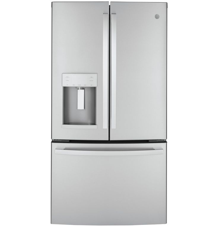 GE 22.1 cu. ft. French Door Refrigerator in Fingerprint Resistant Stainless Steel, Counter Depth and ENERGY STAR